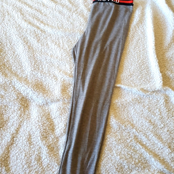 Forever 21 Plus Size Gray Cotton Leggings - Picture 4 of 4